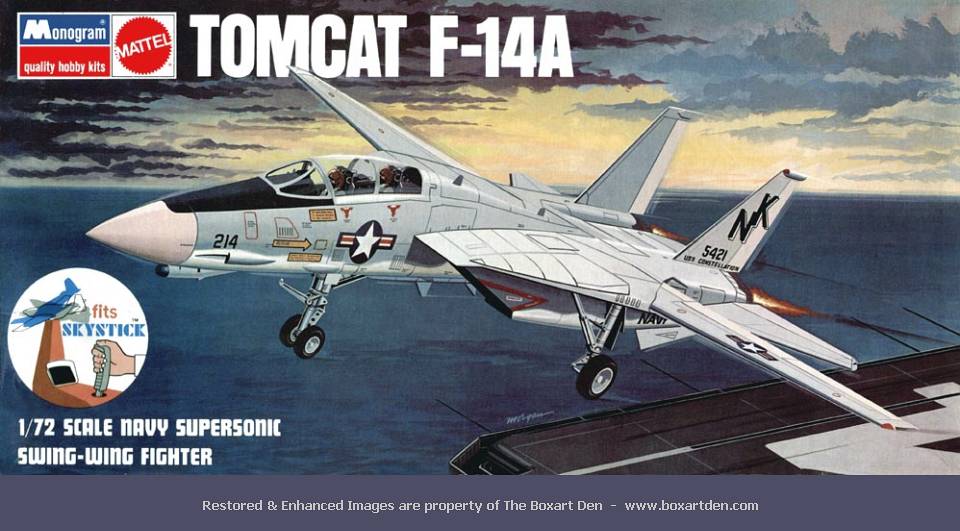 Monogram-Mattel Grumman F-14 Skystick Issue