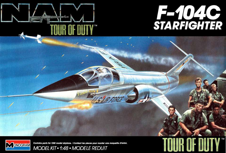 Monogram Lockheed F-104C Starfighter