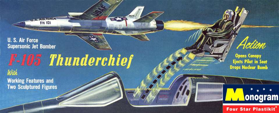 Monogram Republic F-105 Thunderchief