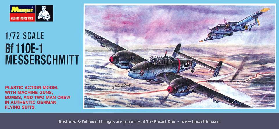 Monogram Messerschmitt Bf-110E-1