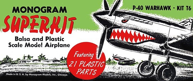 Monogram Curtiss P-40 Warhawk Superkit