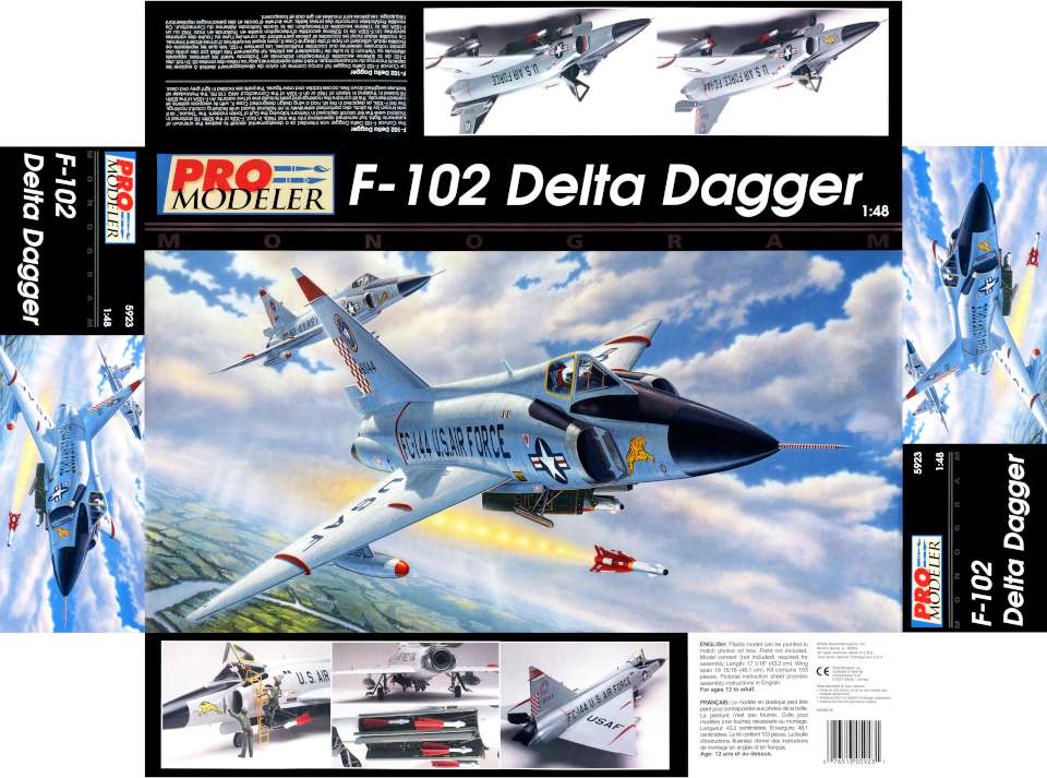 Monogram Convair F-102 wrap PM