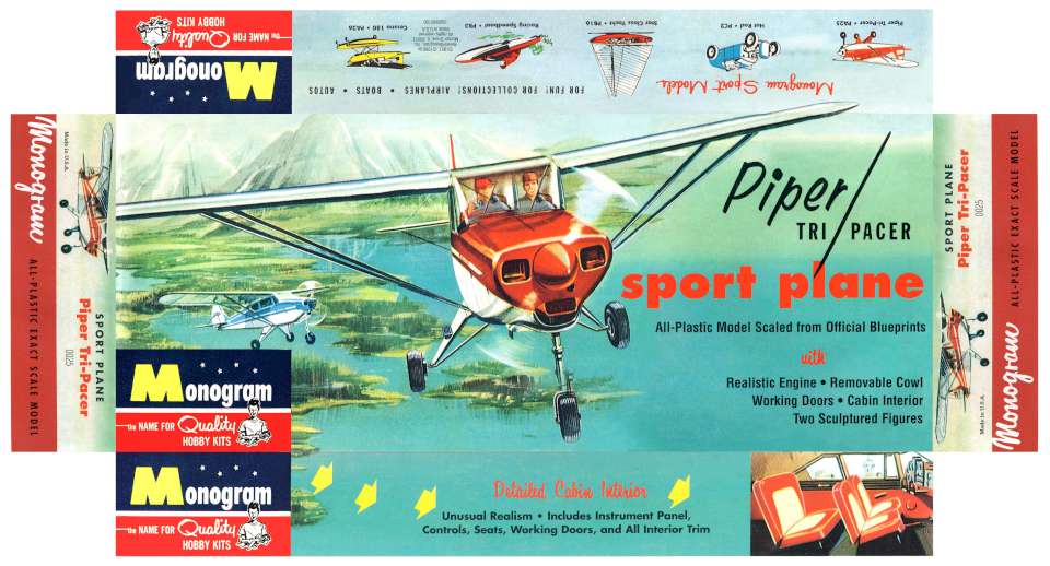 Monogram Piper Tri-Pacer 1995