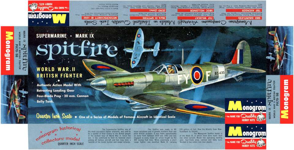 Monogram Supermarine Spitfire Mk.IX wrap