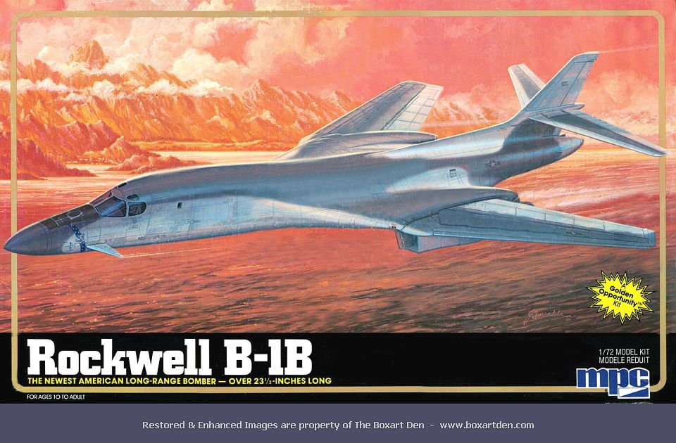 MPC Rockwell B-1B Golden Opportunity