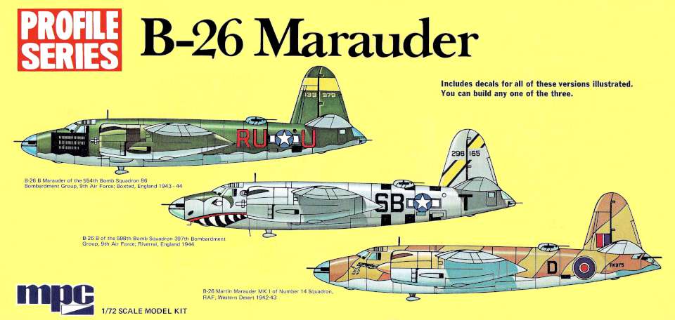 MPC Martin B-26 Marauder Profile Series