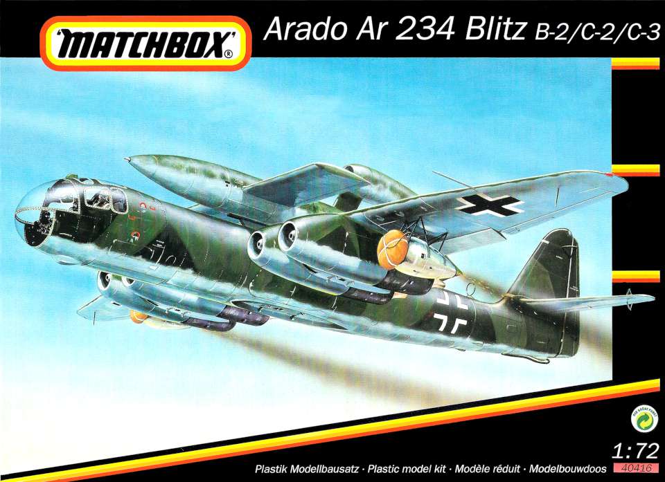 Matchbox Arado Ar-234 Blitz B-2/C-2/C-3