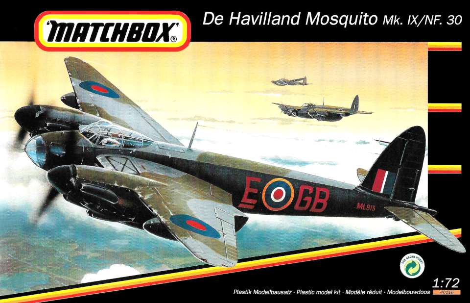 Matchbox De Havilland Mosquito Mk.IX/NF.30