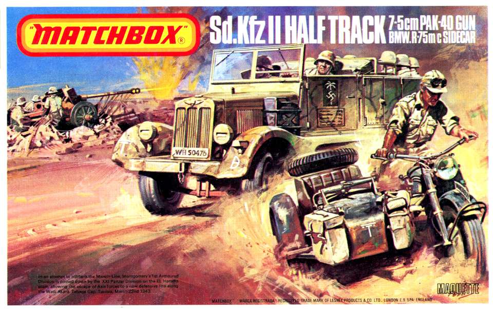 Matchbox Sd.Kfz 11 Half Track