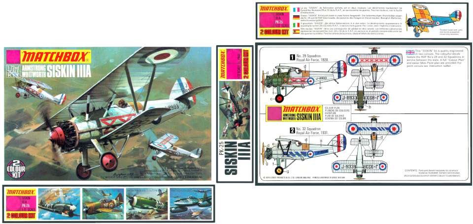 Matchbox AW Siskin lIIA