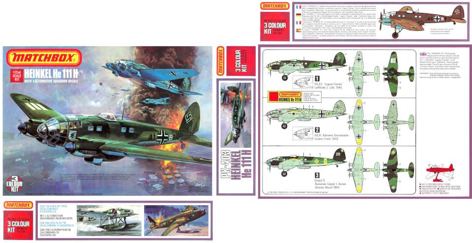 Matchbox Heinkel He-111