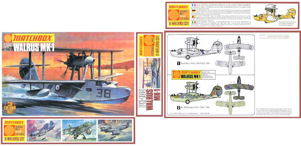 Matchbox Supermarine Walrus Mk.I