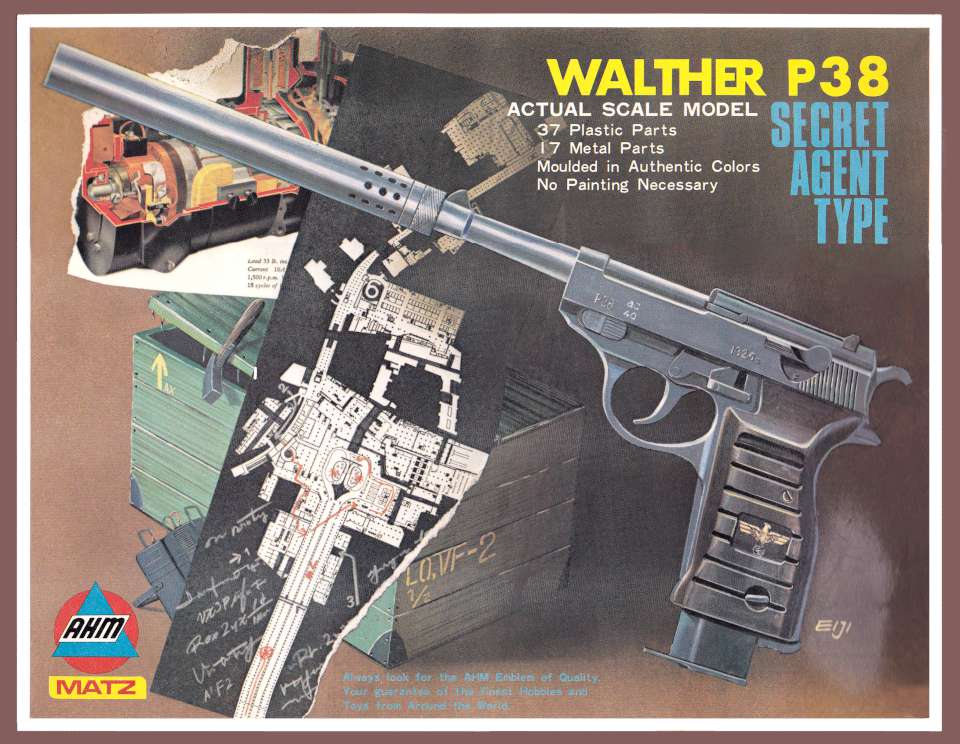 AHM Walther P38 Secret Agent Type