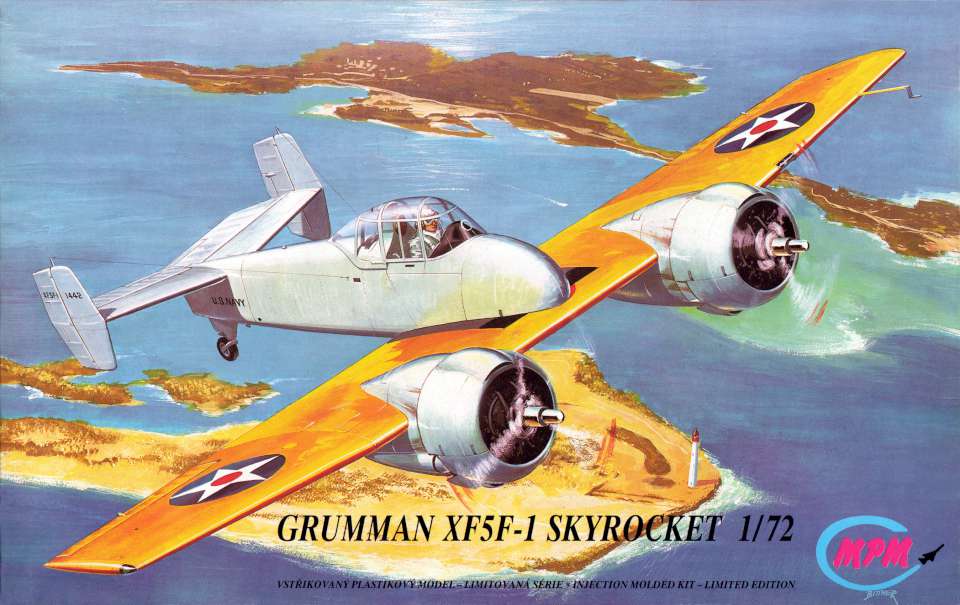 MPM Grumman XF5F-1 Skyrocket