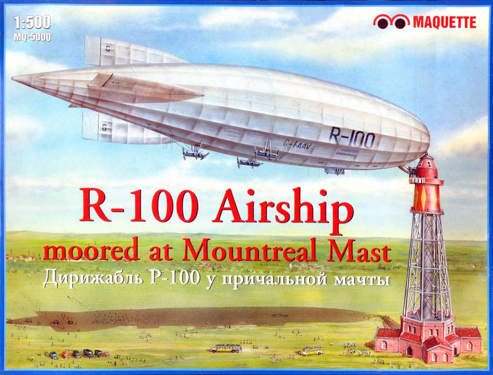 Maquette R-100 Airship