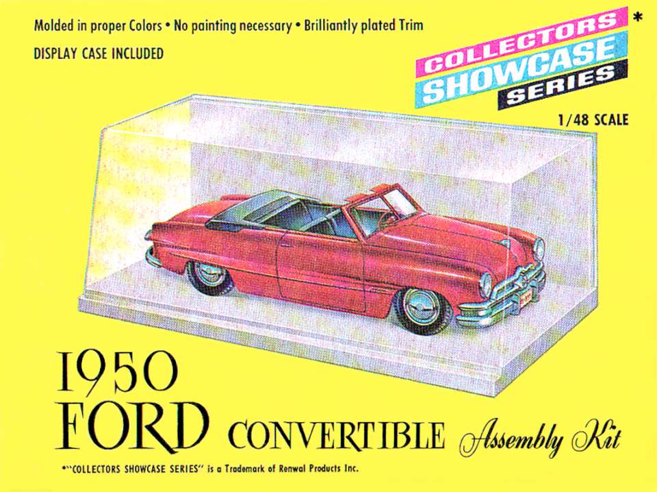Renwal 1950 Ford Convertible
