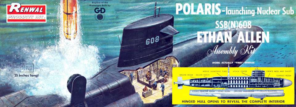 Renwal USS Ethan Allen SSBN