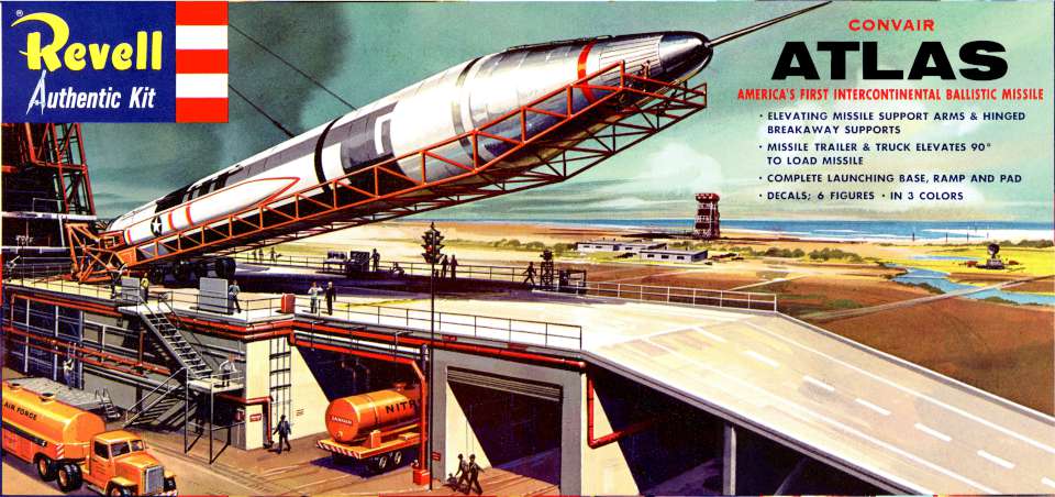 Revell Convair Atlas ICBM
