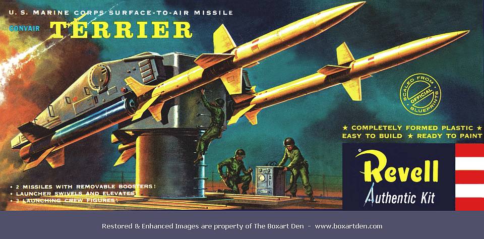 Revell Convair Terrier Missile S