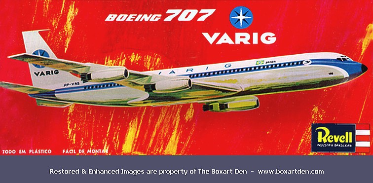 Revell-Brasil Boeing 707 Varig