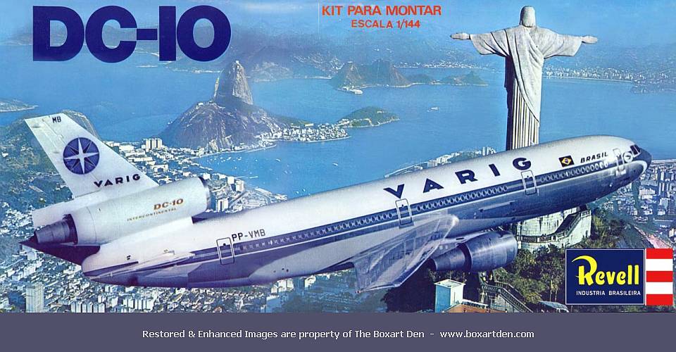 Revell-Brasil Boeing DC-10 Varig