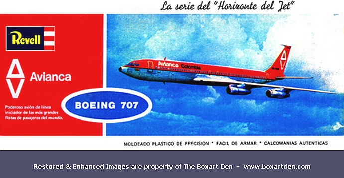 Revell-Columbia Boeing 707 Avianca