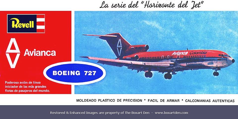 Revell-Columbia Boeing 727 Avianca