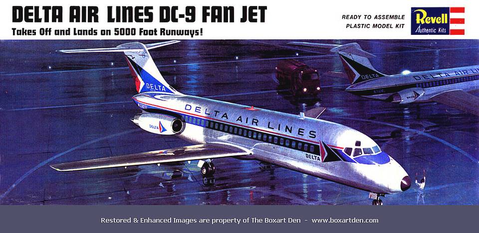 Revell Douglas DC-9 Delta