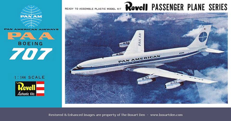 Revell-Japan Boeing 707 Pan Am