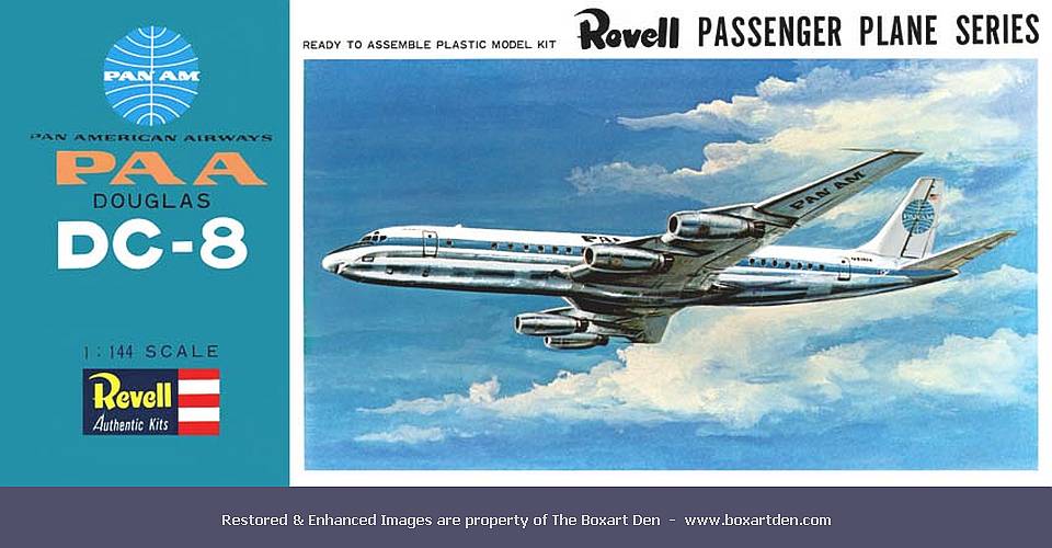 Revell-Japan Douglas DC-8 Pan Am