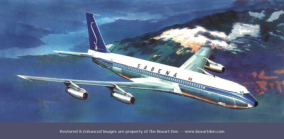 Revell-Lodela Boeing 707 Sabena