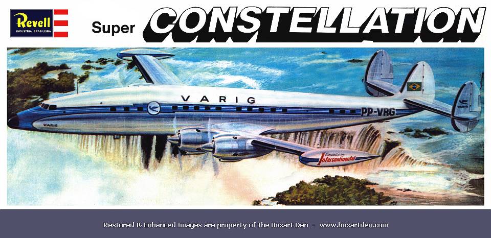 Revell-Brasil Lockheed Constellation Varig