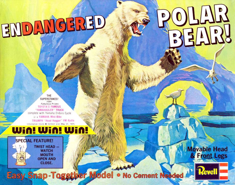 Revell Endangered Species Polar Bear