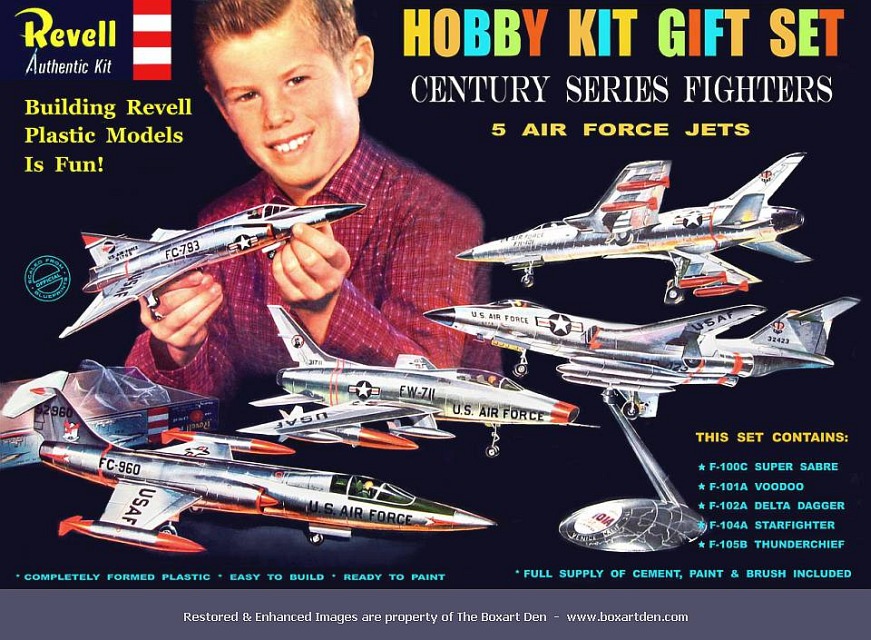 Revell Century Series Fighters Hobby Kit Gift Set