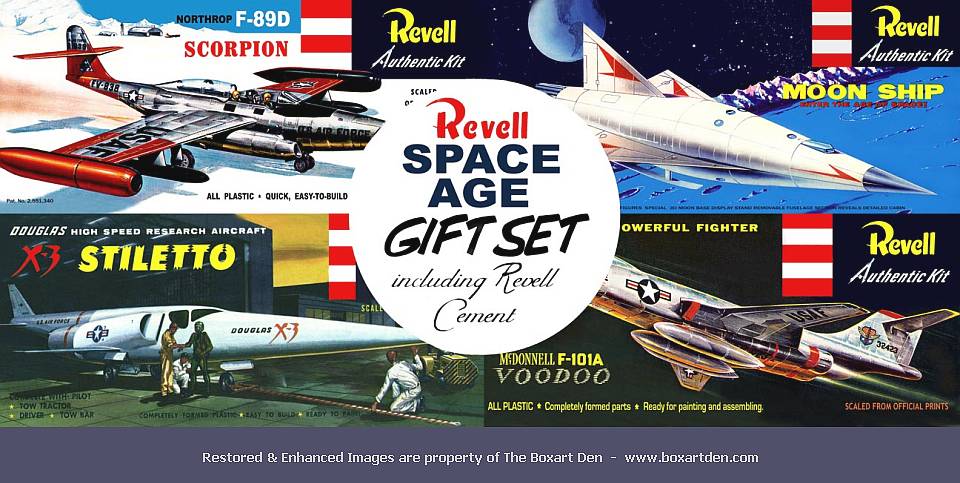 Revell Space Age Gift Set
