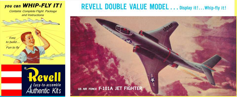 Revell McDonnell F-101A Voodoo Whip fly