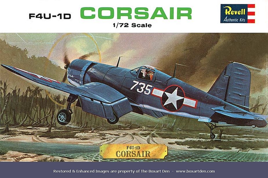 Maquette Revell 1/32 Vought F4U-1D Corsair WW2 - Sacs Scellés - Neuf