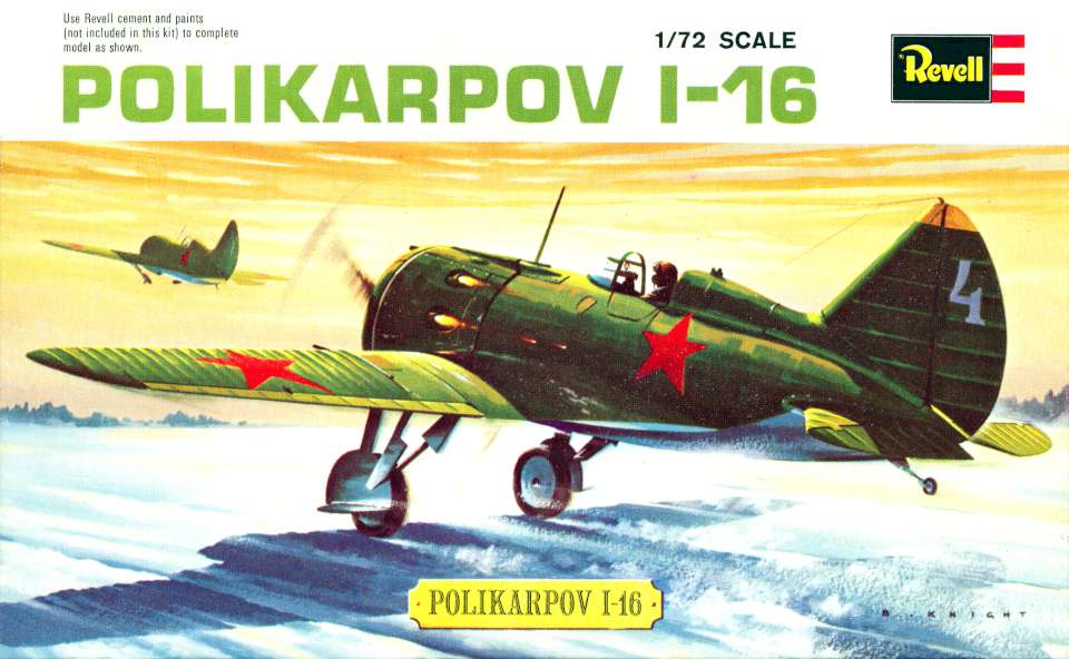 Revell-UK Polikarpov I-16