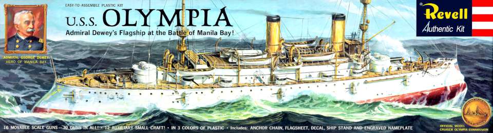 Revell USS Olympia