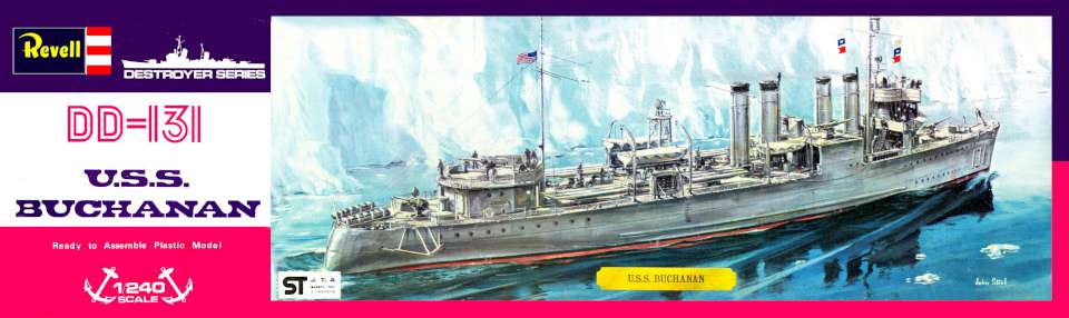 Revell-Japan USS Buchanan