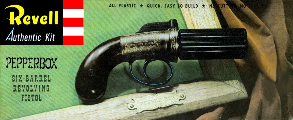 Revell Firearm Pepperbox six-barrel pistol