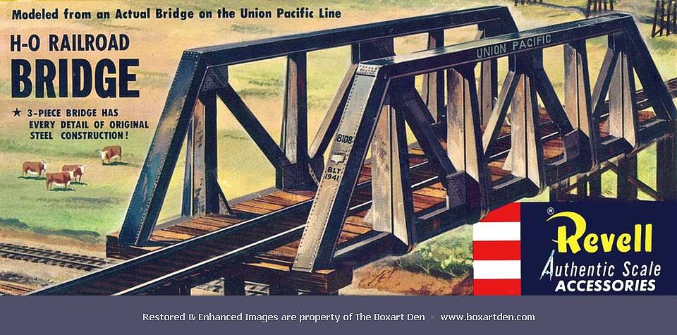Revell HO Pony Truss Bridge