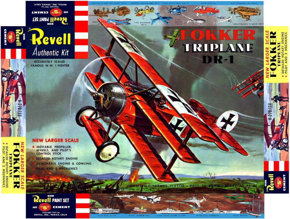Revell Fokker Triplane DR-1