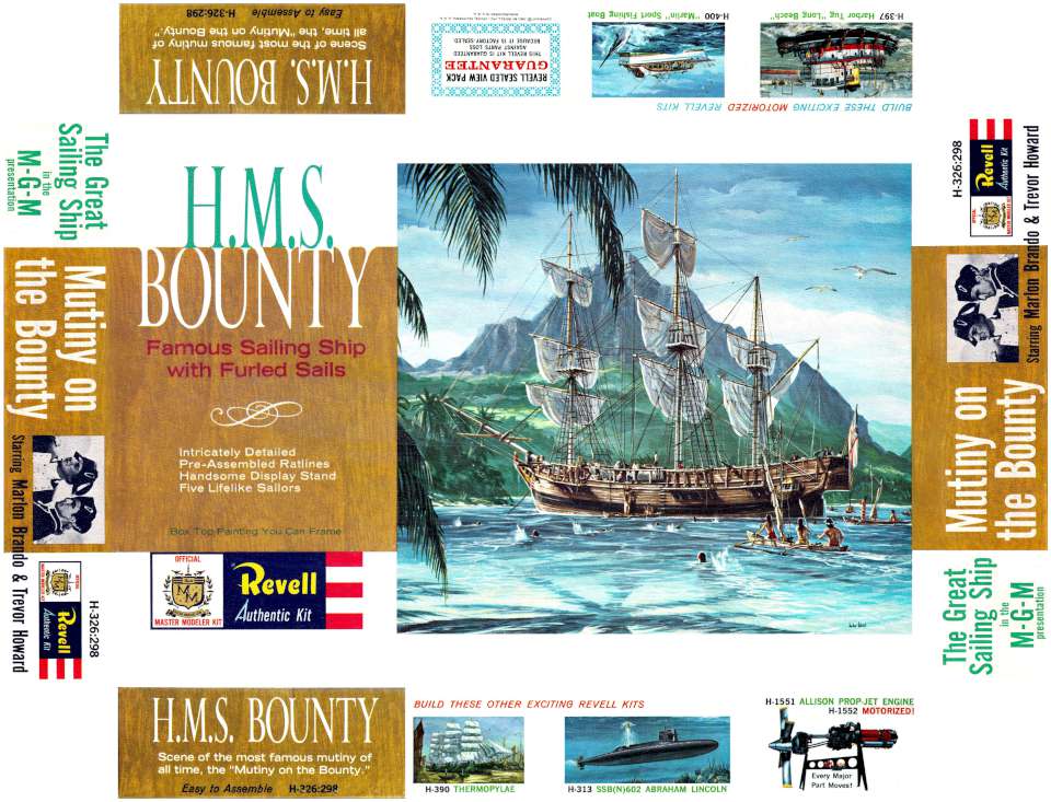 Revell HMS Bounty 1961