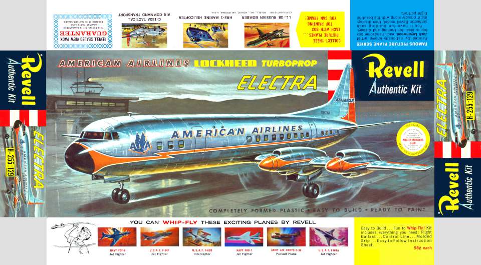 Revell Lockheed Electra AA 1961