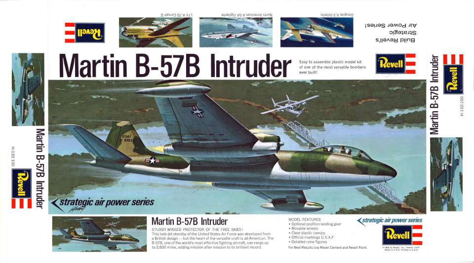 Revell Martin B-57B Intruder 1968