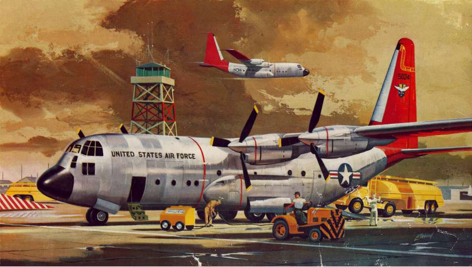 Revell Lockheed C-130 Hercules PP 1960