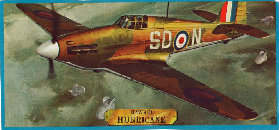 Revell Hawker Hurricane 1962