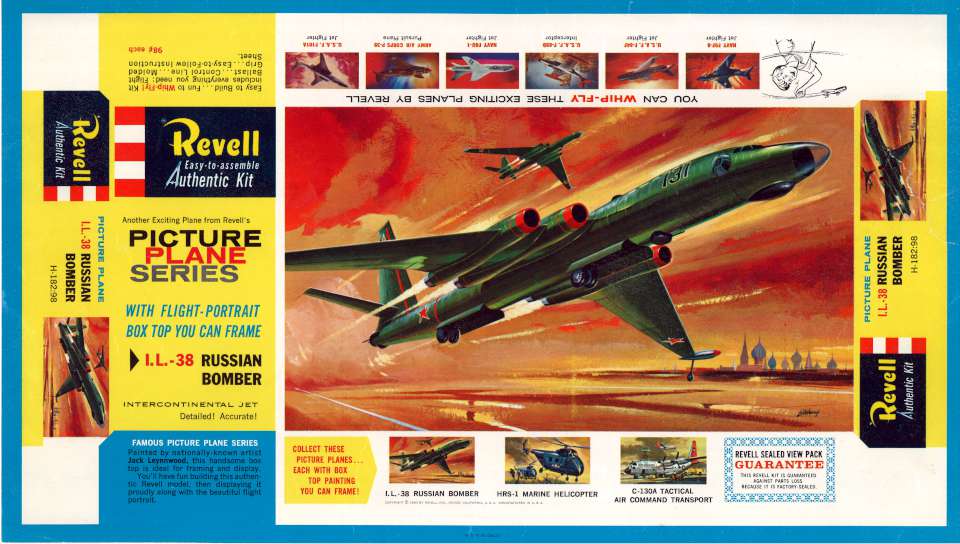 Revell Ilyushin IL38 PP 1960