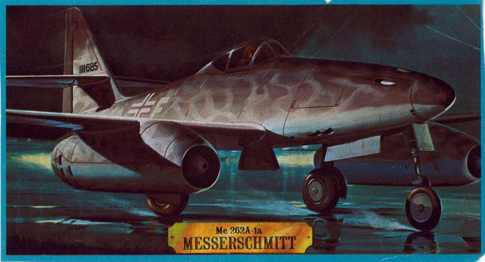 Revell Messerschmitt Me262A 1968